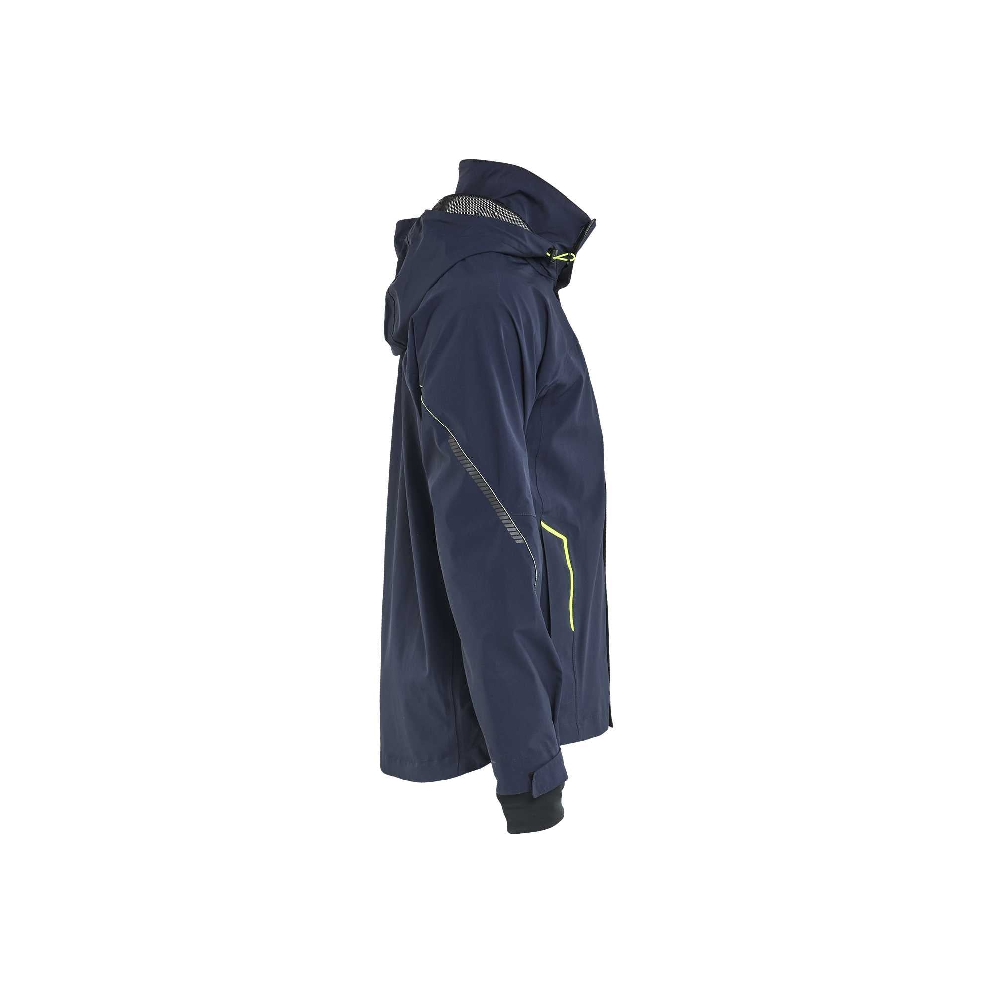 BLAKLADER 44831917 Shell Jacket Stretch Hi Vis Reflective Work Jacket MEN - Waterproof